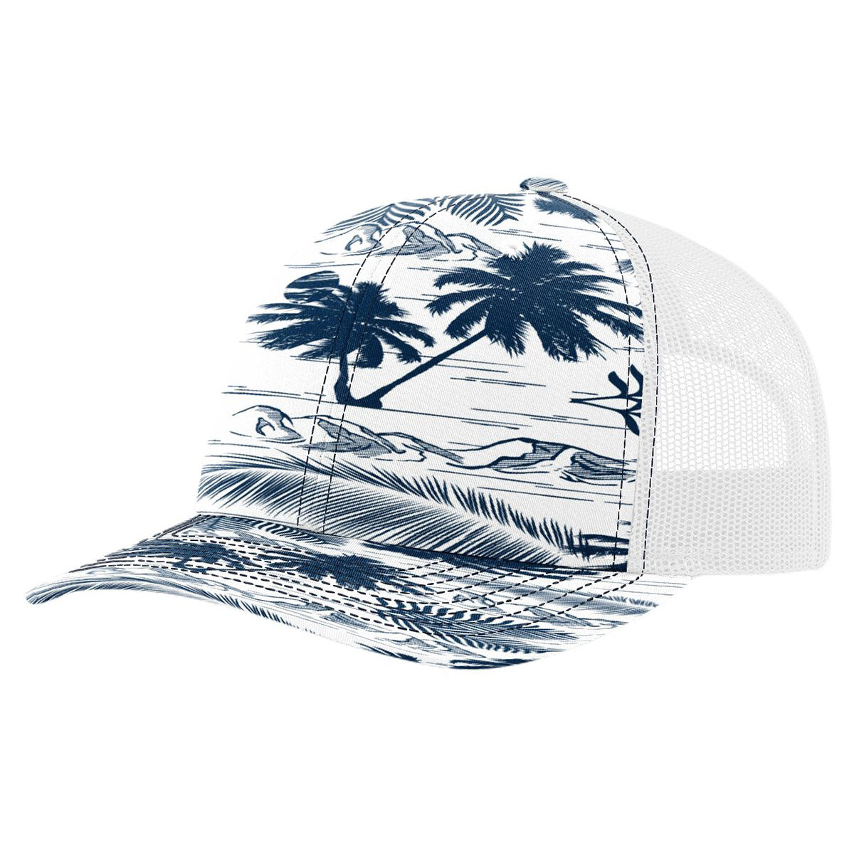 Richardson 112P Printed Trucker
