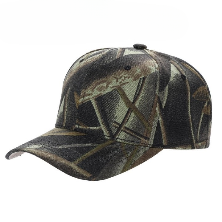 Unbranded Structured Baseball Cap, Blank 6 Panel Hat