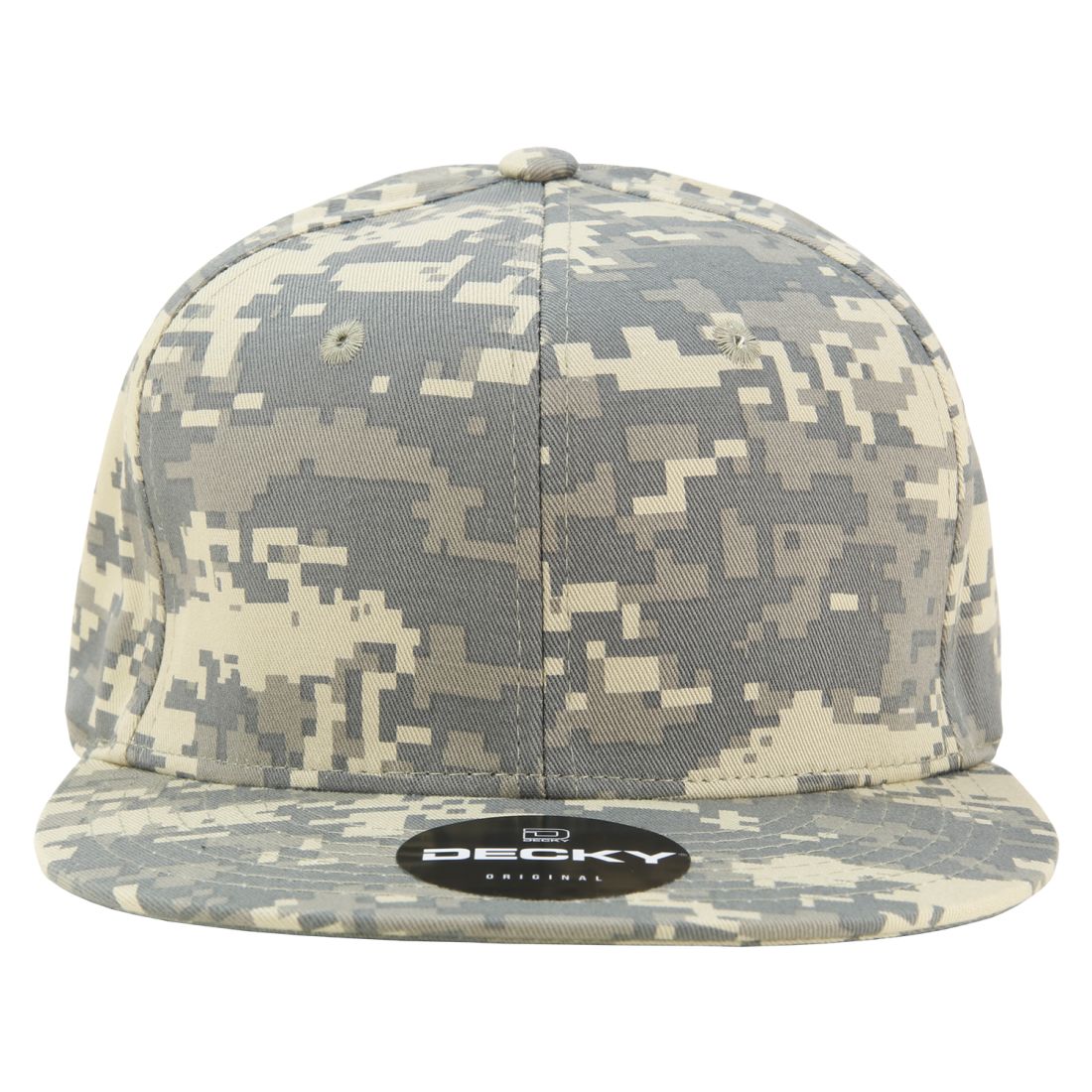 Decky 1047 Camouflage High Profile Snapback Hats 6 Panel Caps Flat Bill Army Wholesale