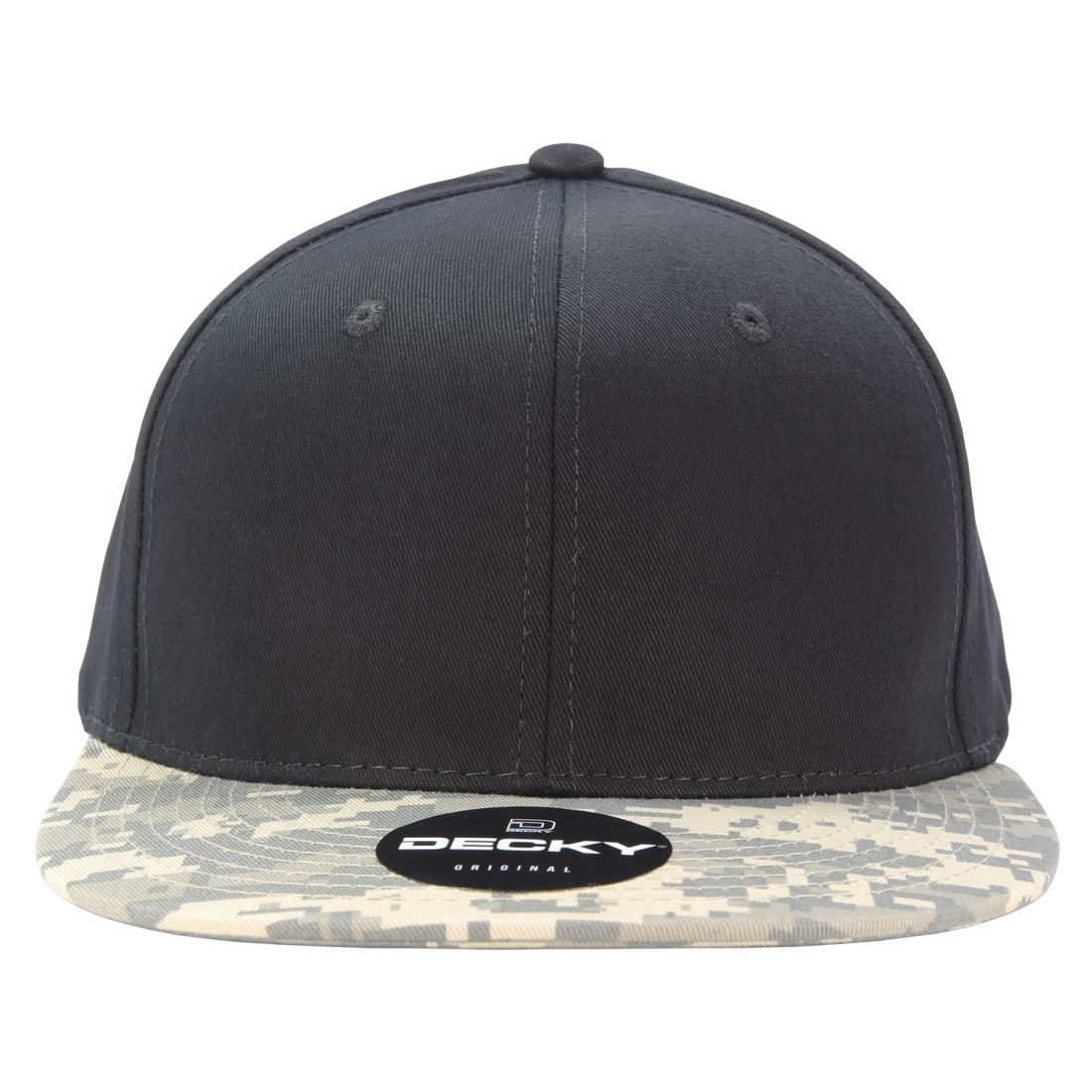 Decky 1047 Camouflage High Profile Snapback Hats 6 Panel Caps Flat Bill Army Wholesale