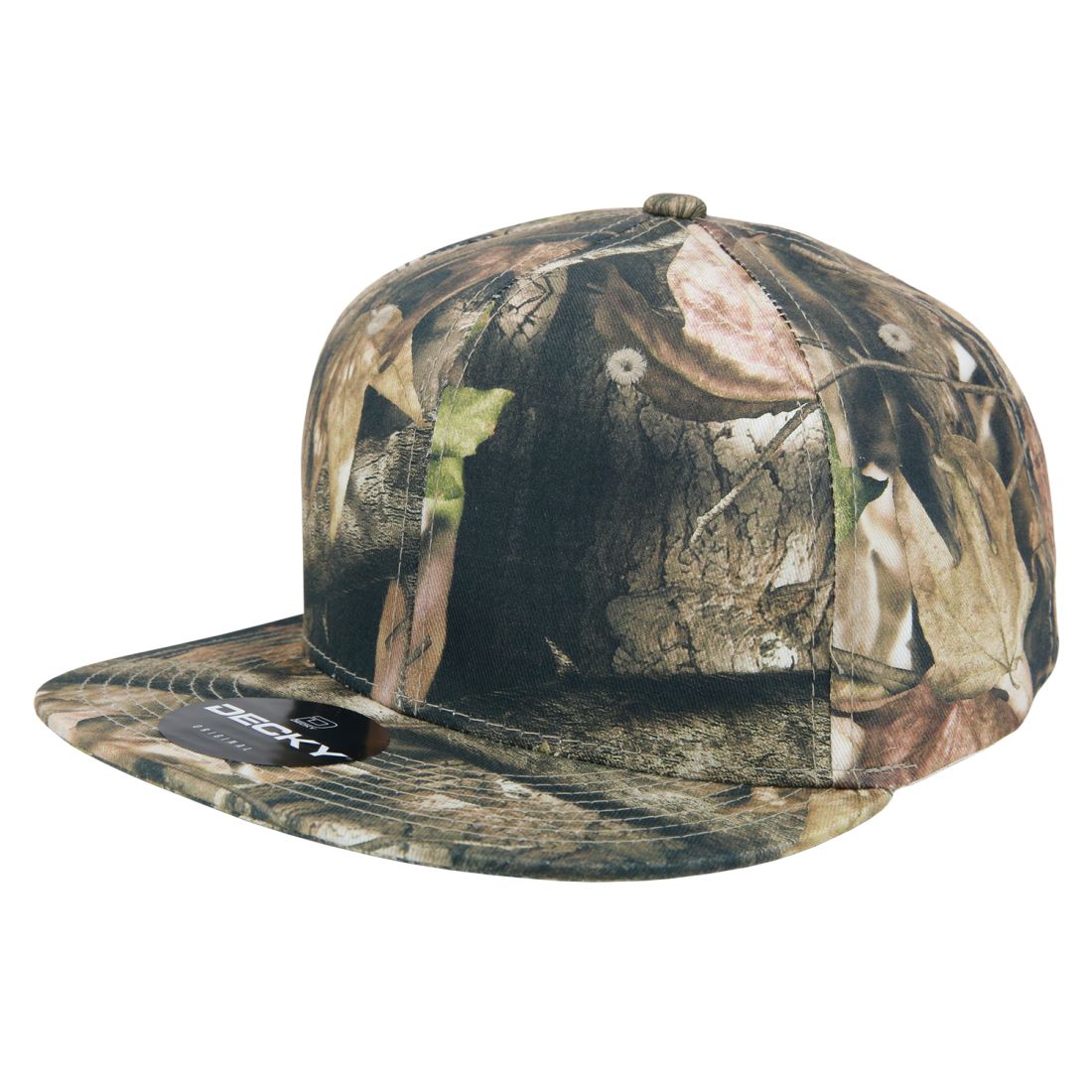 Decky 1047 Camouflage High Profile Snapback Hats 6 Panel Caps Flat Bill Army Wholesale