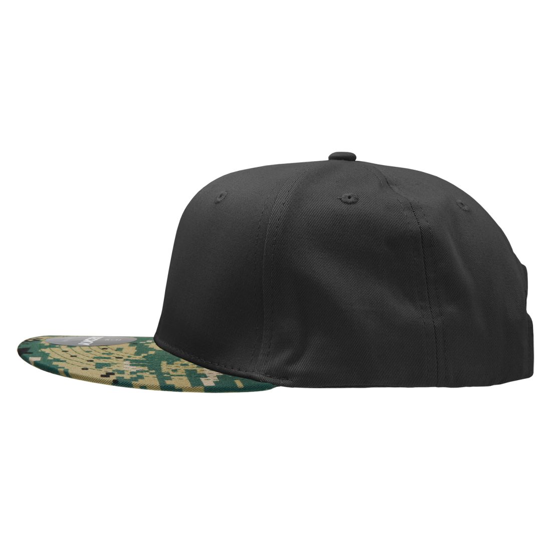 Decky 1047 Camouflage High Profile Snapback Hats 6 Panel Caps Flat Bill Army Wholesale