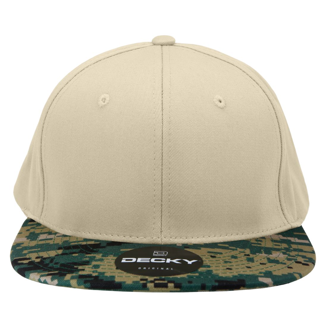 Decky 1047 Camouflage High Profile Snapback Hats 6 Panel Caps Flat Bill Army Wholesale