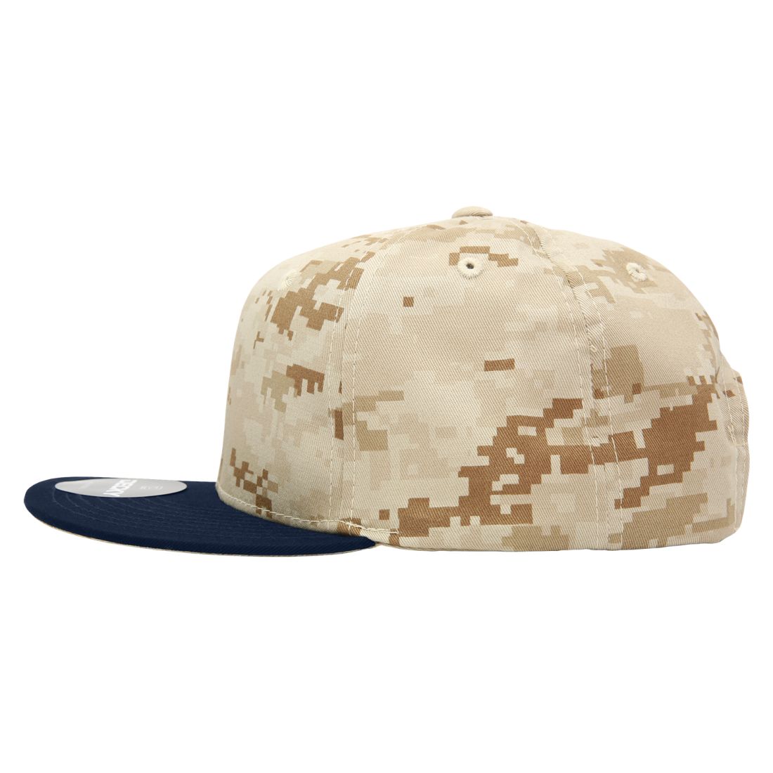 Decky 1047 Camouflage High Profile Snapback Hats 6 Panel Caps Flat Bill Army Wholesale