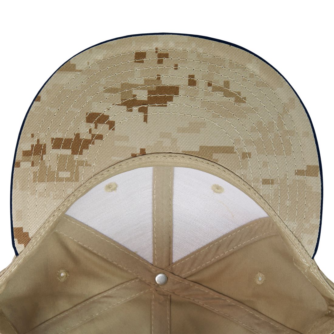 Decky 1047 Camouflage High Profile Snapback Hats 6 Panel Caps Flat Bill Army Wholesale