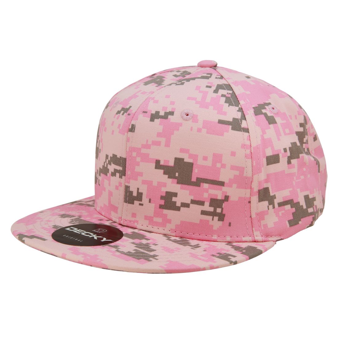 Decky 1047 Camouflage High Profile Snapback Hats 6 Panel Caps Flat Bill Army Wholesale