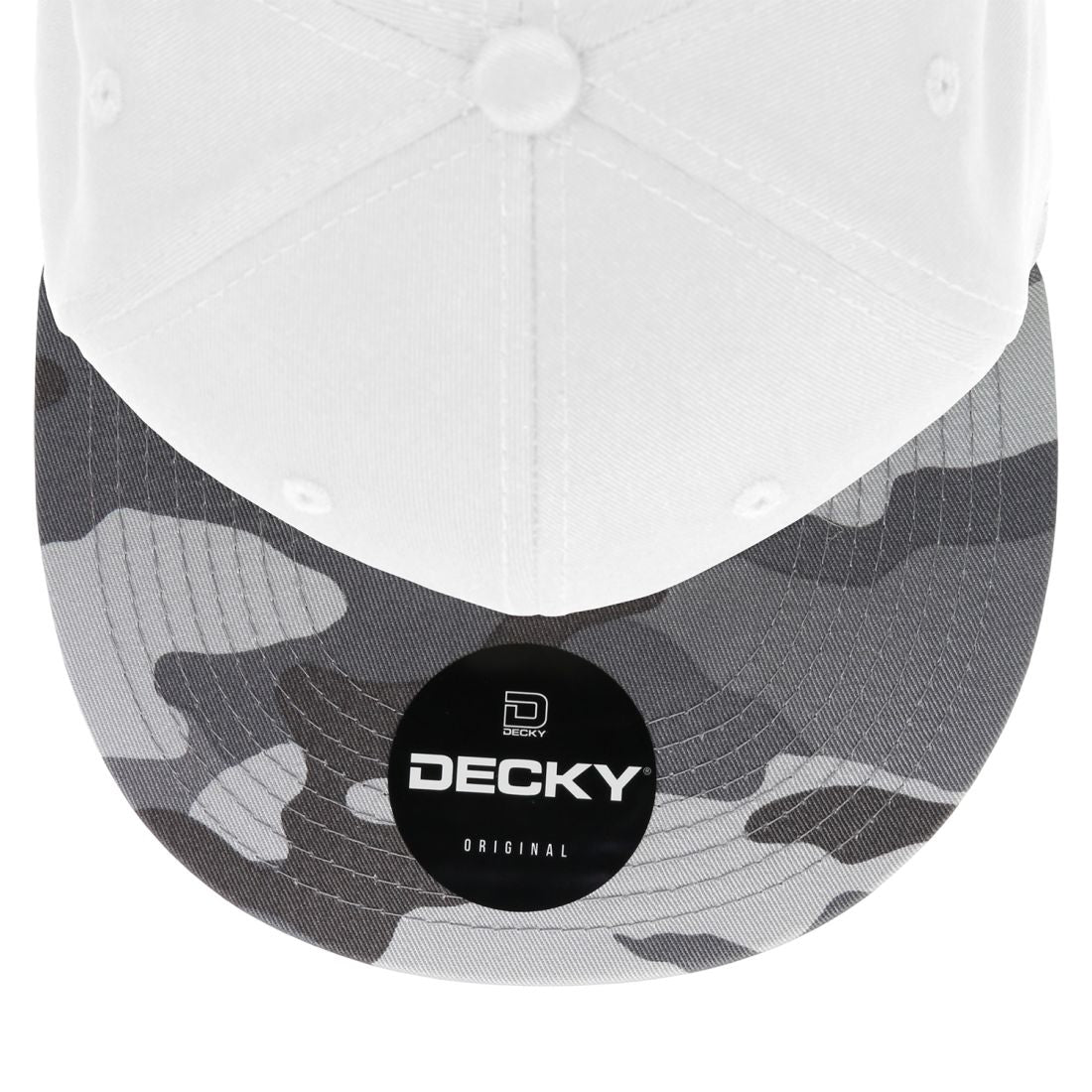 Decky 1047 Camouflage High Profile Snapback Hats 6 Panel Caps Flat Bill Army Wholesale