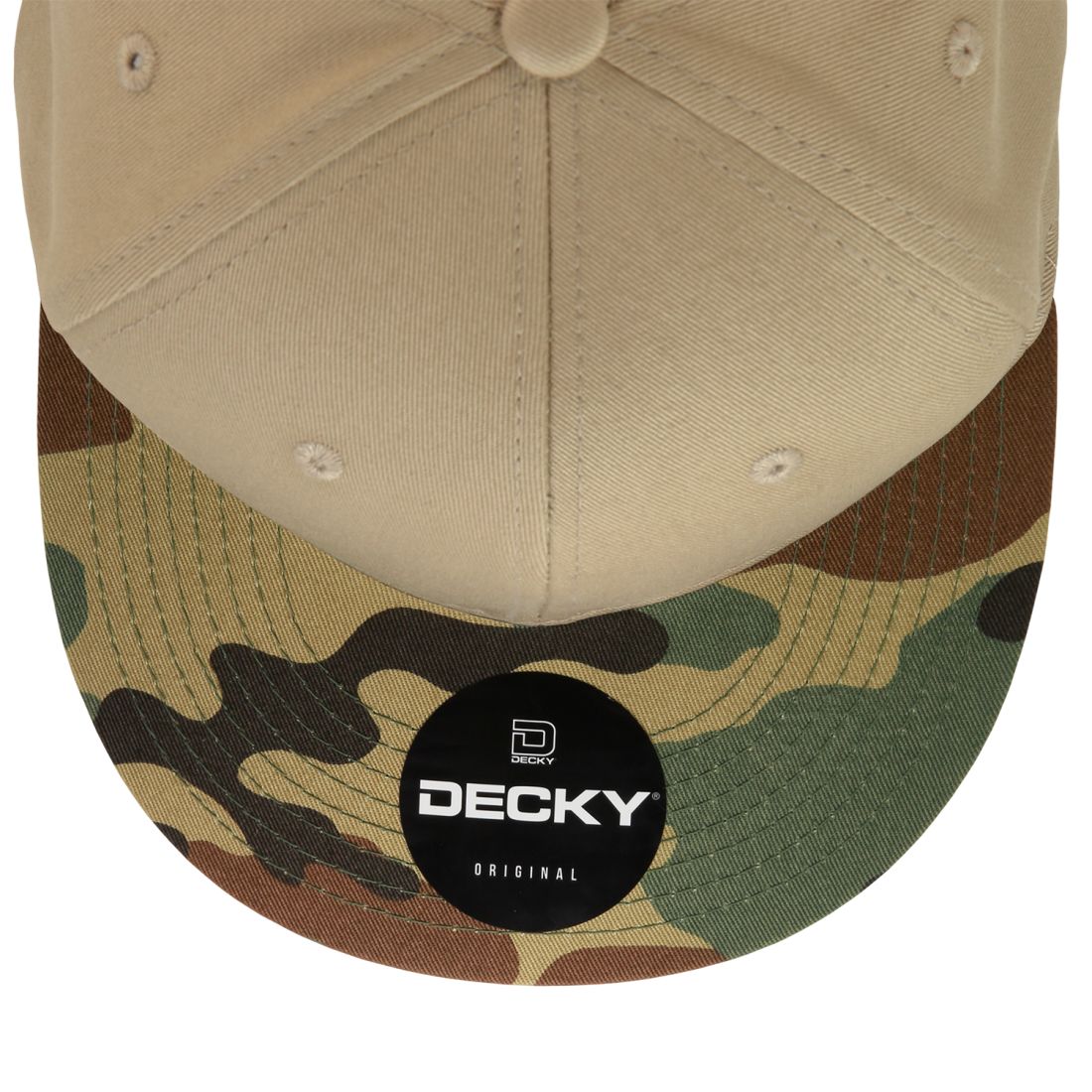 Decky 1047 Camouflage High Profile Snapback Hats 6 Panel Caps Flat Bill Army Wholesale