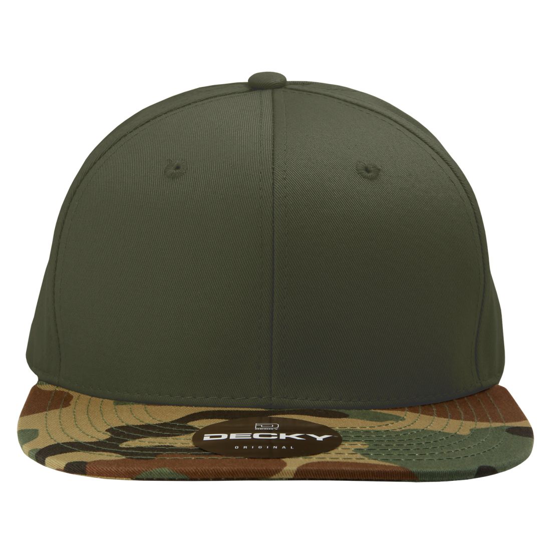 Decky 1047 Camouflage High Profile Snapback Hats 6 Panel Caps Flat Bill Army Wholesale