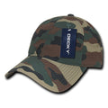 Decky 239 Camo Relaxed Ripstop Baseball Hats Low Crown 6 Panel Dad Caps Wholesale