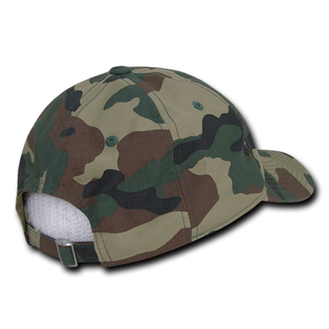 Decky 239 Camo Relaxed Ripstop Baseball Hats Low Crown 6 Panel Dad Caps Wholesale