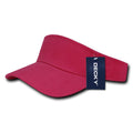 Decky 3001 Classic Blank Sports Sun Visors Hats Golf Caps Cotton Summer Wholesale