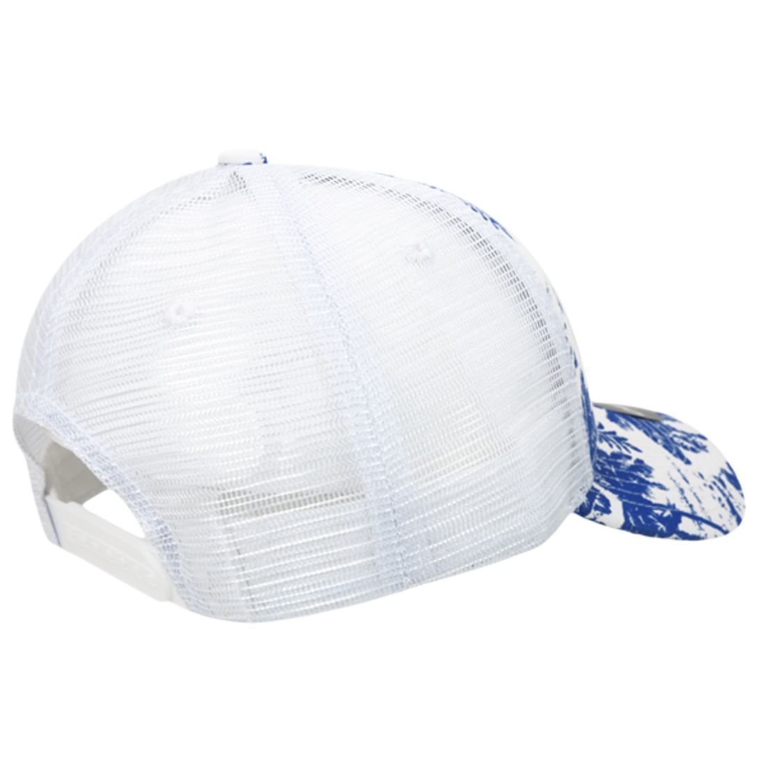 Decky 6000 Tropical Hawaiian Trucker Hats Low Profile 6 Panel Curved Bill Caps Wholesale