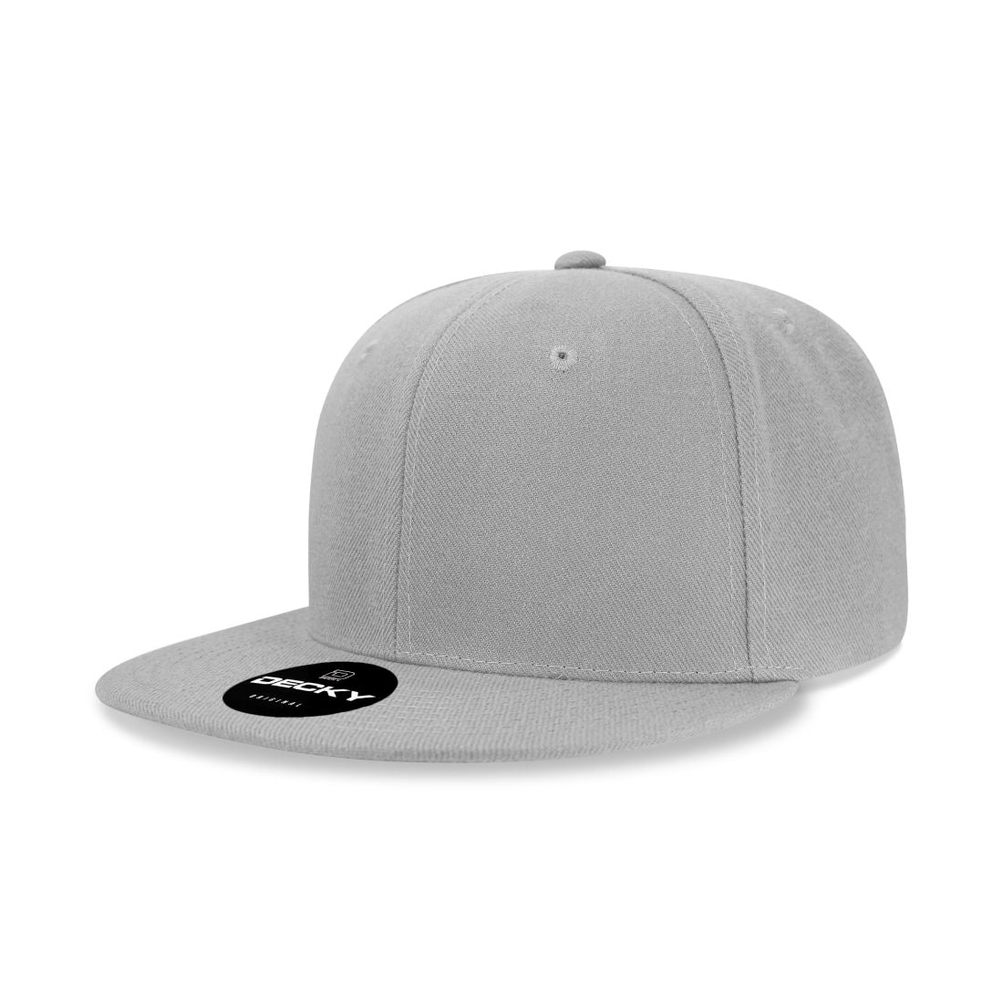 Decky 6020 High Profile Snapback Hats 6 Panel Flat Bill Caps Structured Wholesale
