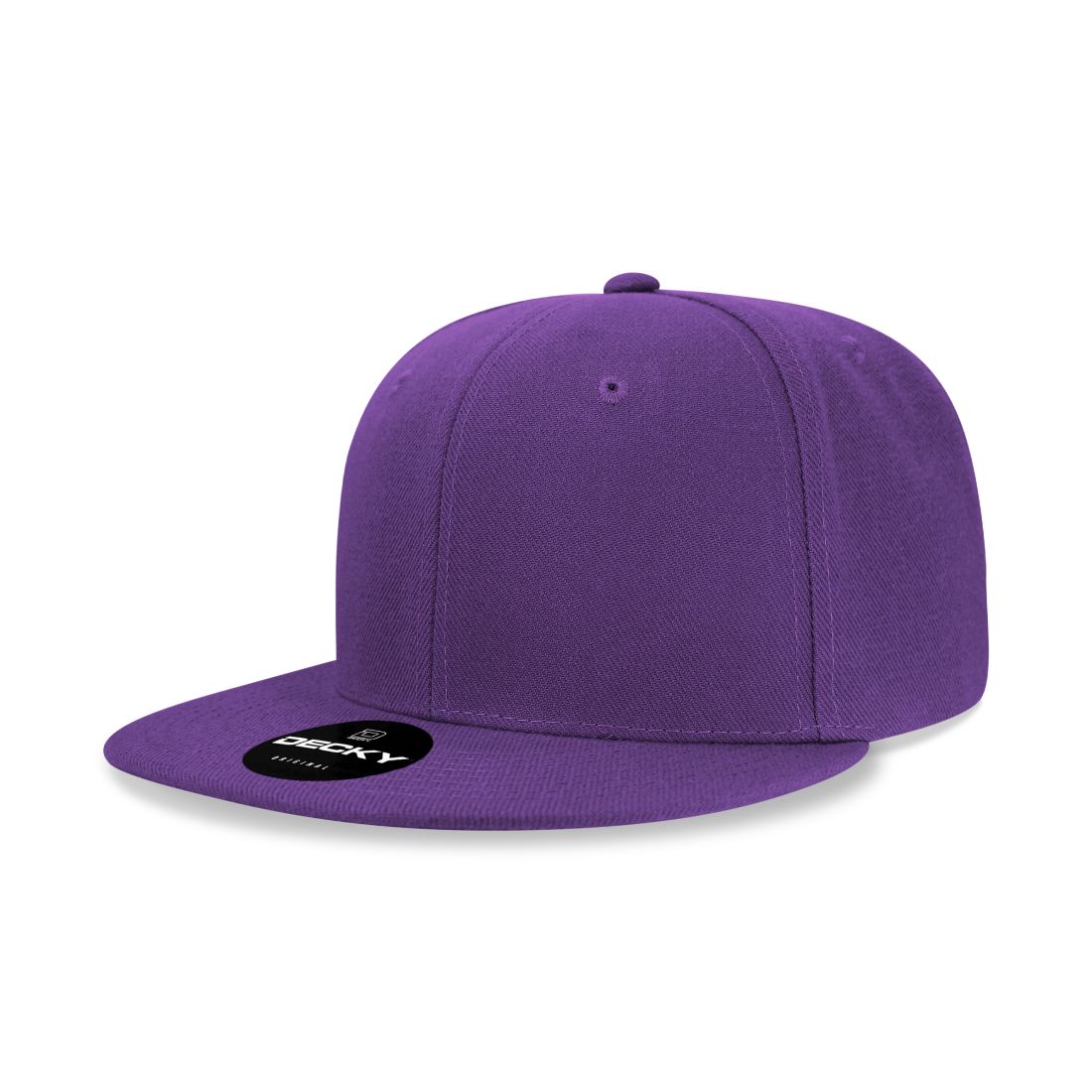 Decky 6020 High Profile Snapback Hats 6 Panel Flat Bill Caps Structured Wholesale