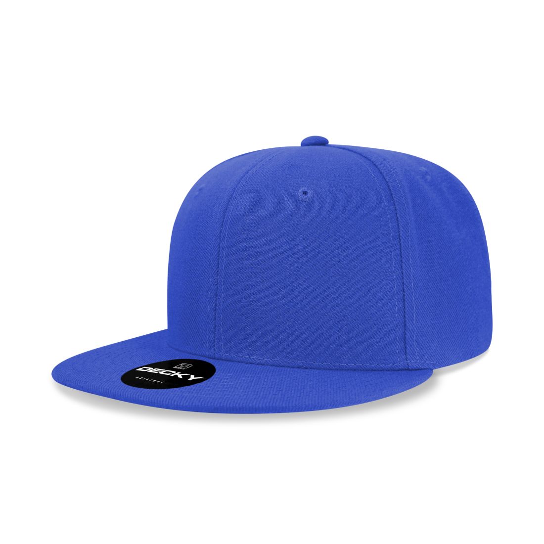 Decky 6020 High Profile Snapback Hats 6 Panel Flat Bill Caps Structured Wholesale