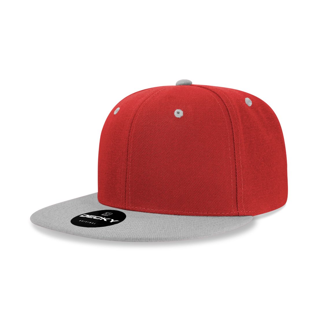 Decky 6020 High Profile Snapback Hats 6 Panel Flat Bill Caps Structured Wholesale