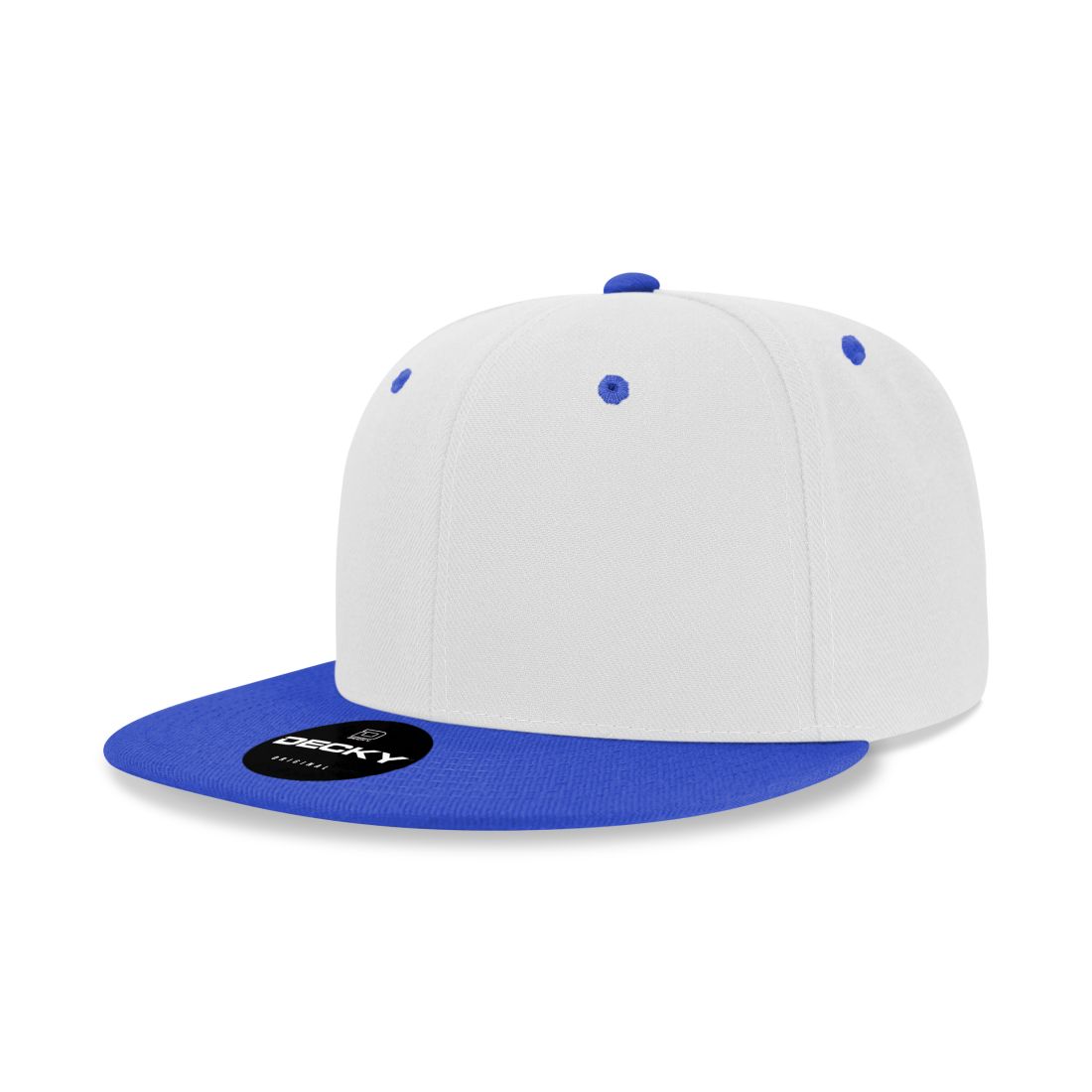Decky 6020 High Profile Snapback Hats 6 Panel Flat Bill Caps Structured Wholesale