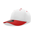 Decky Classic 6022 Mid Profile Structured Hats 6 Panel Curved Bill Snapback Caps