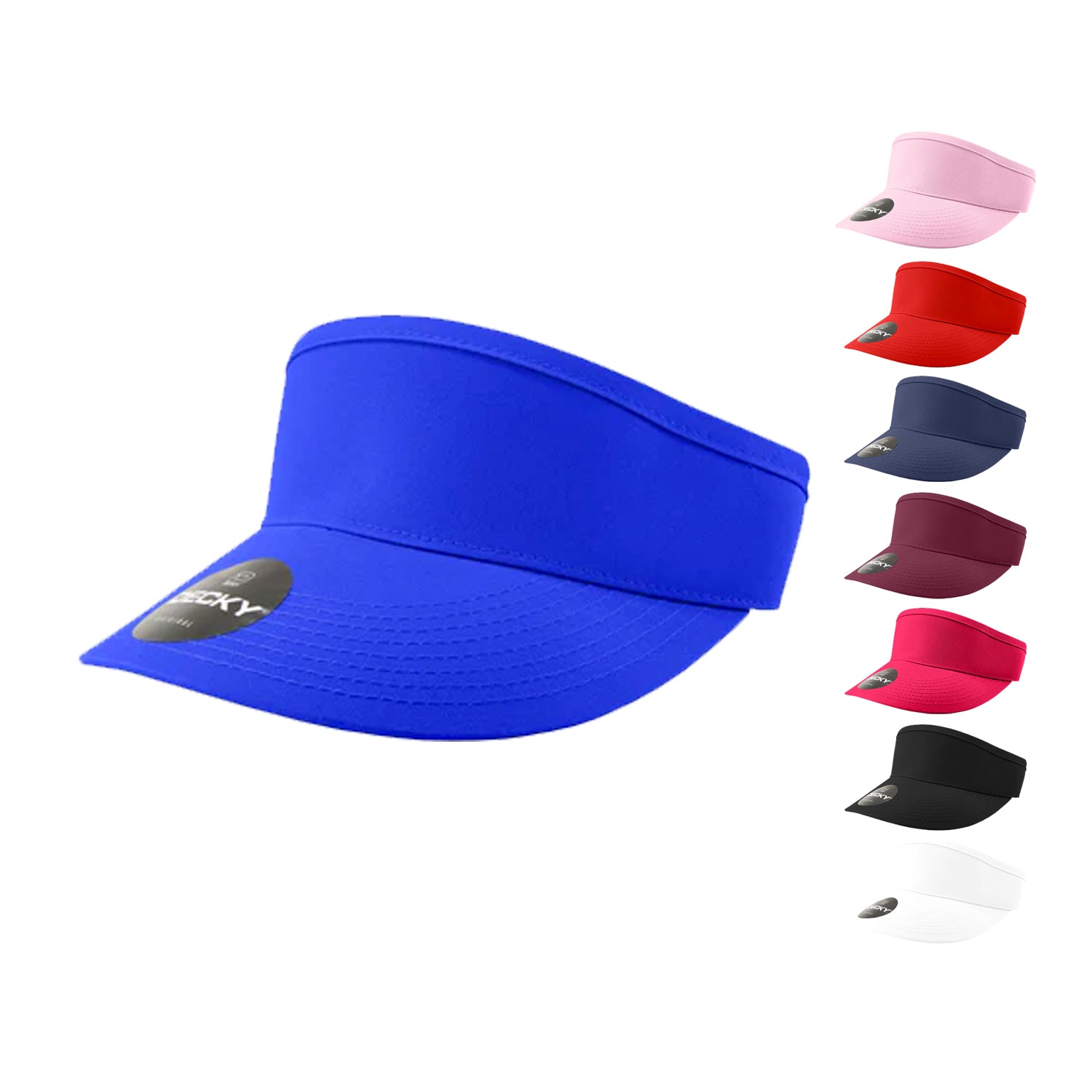 Decky 3015 High Profile Sun Visor Hats Curved Visors Caps Cotton Summe Arclight Wholesale