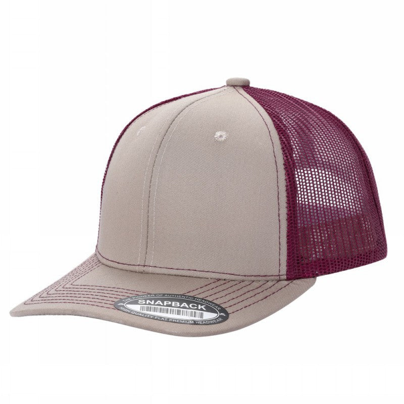 Khaki/Burgundy color variant