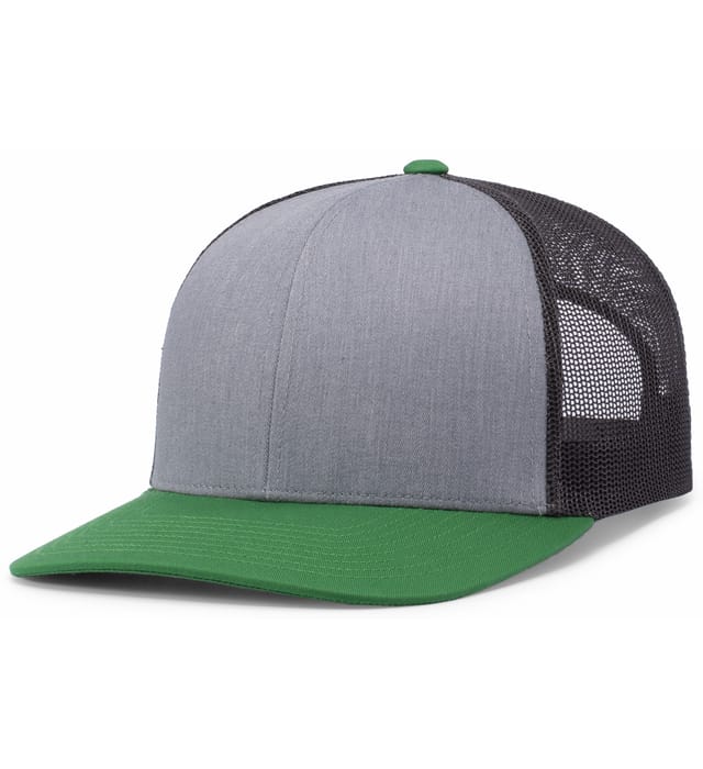 Heather Grey/Lt Charcoal/Green color variant