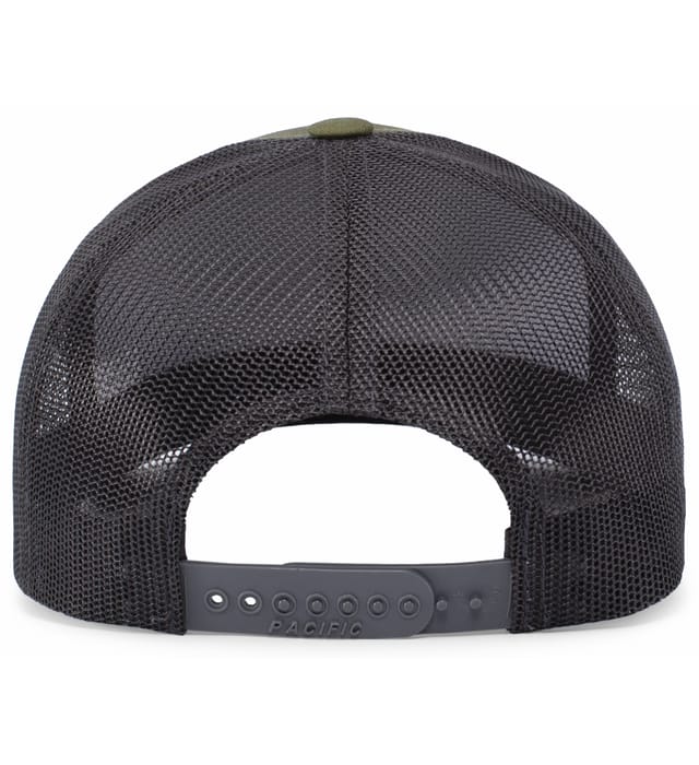 Pacific Headwear 104C Trucker Snapback Cap
