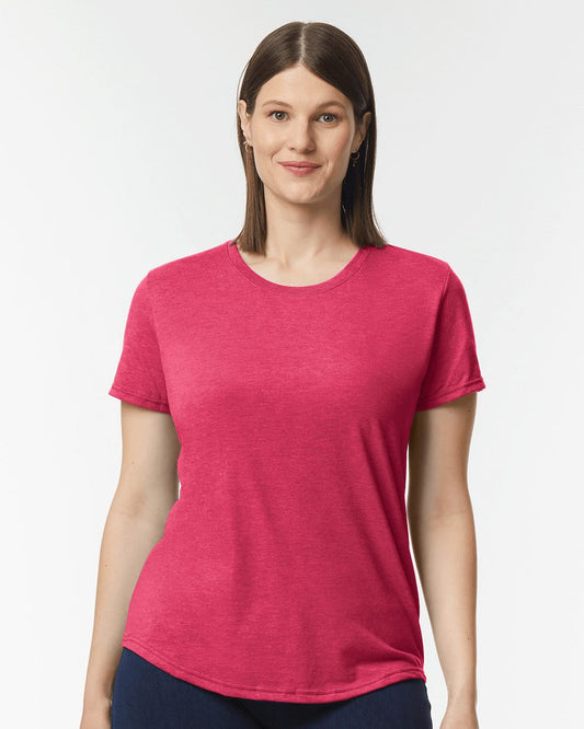 Gildan 6750L Women's Softstyle® Triblend T-Shirt - Star Hats & Embroidery