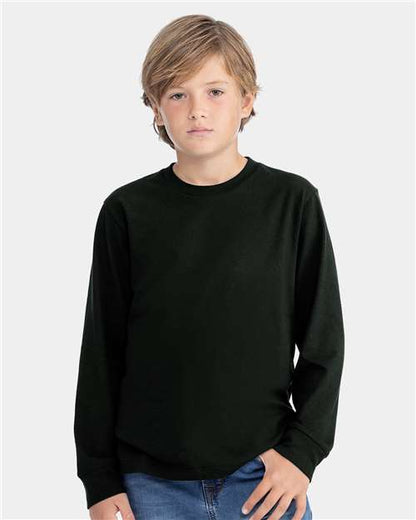 Next Level 3311 Youth Cotton Long Sleeve Tee