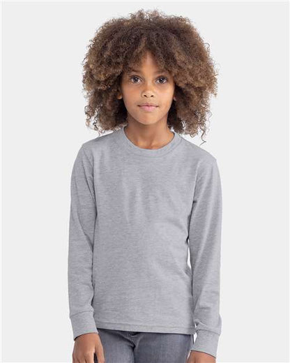 Next Level 3311 Youth Cotton Long Sleeve Tee