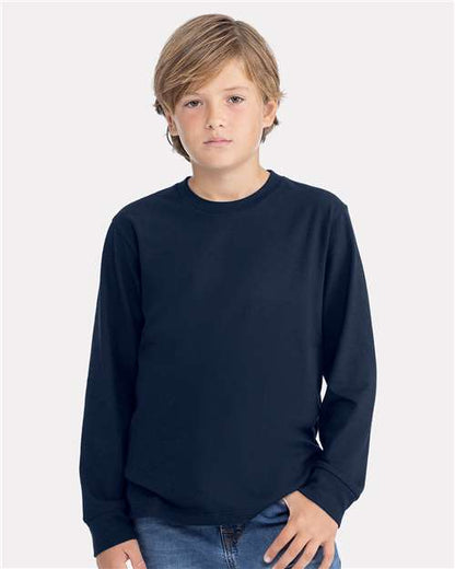 Next Level 3311 Youth Cotton Long Sleeve Tee