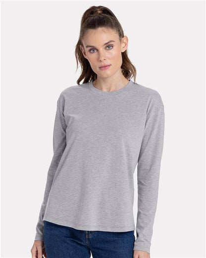 Next Level 3911 Women's Cotton Relaxed Long Sleeve Tee