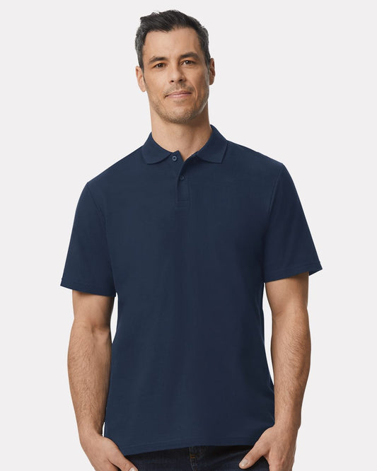 Gildan 64800 Unisex Softstyle® Pique Polo - Star Hats & Embroidery