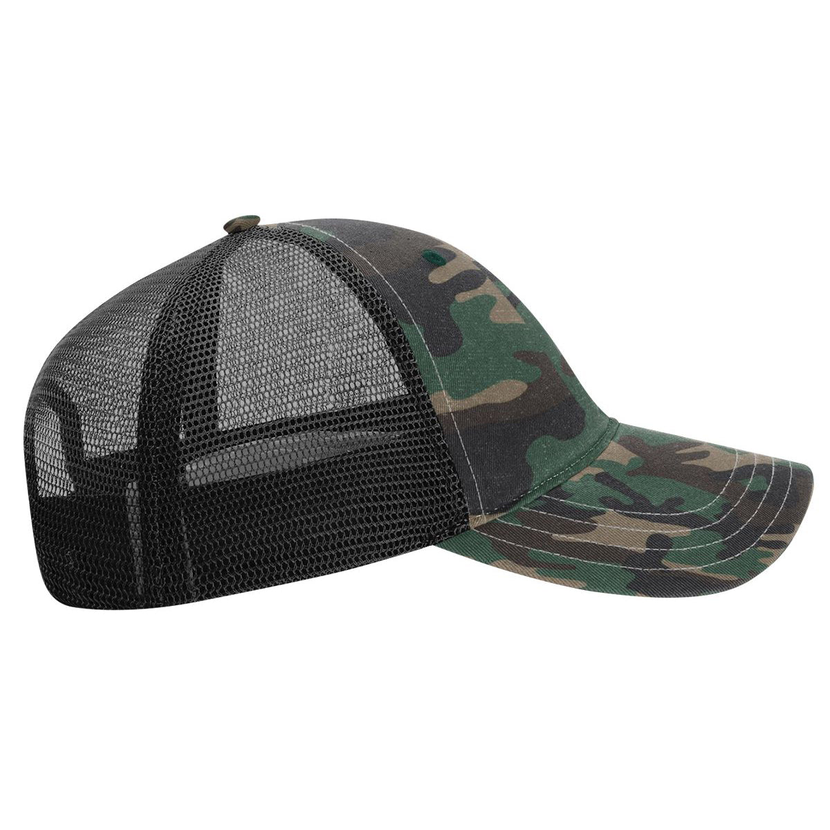 Richardson 111P Garment Washed Printed Trucker Hat