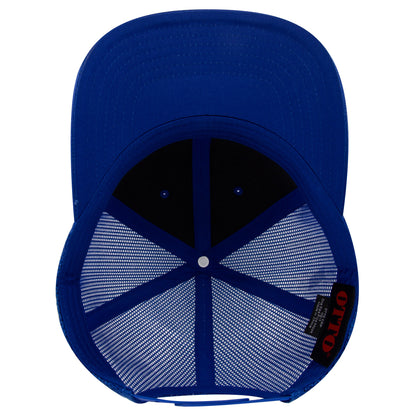 Otto Cap 112-1 6 Panel Mid Profile Mesh Back Trucker Cap