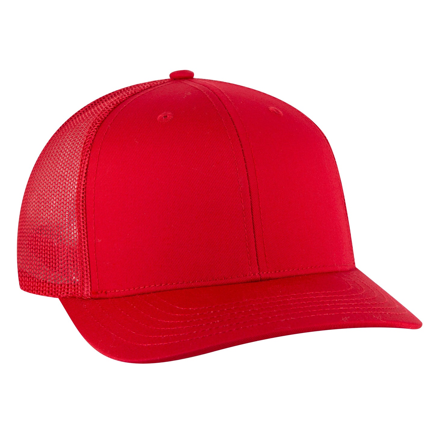 Otto Cap 112-1 6 Panel Mid Profile Mesh Back Trucker Cap