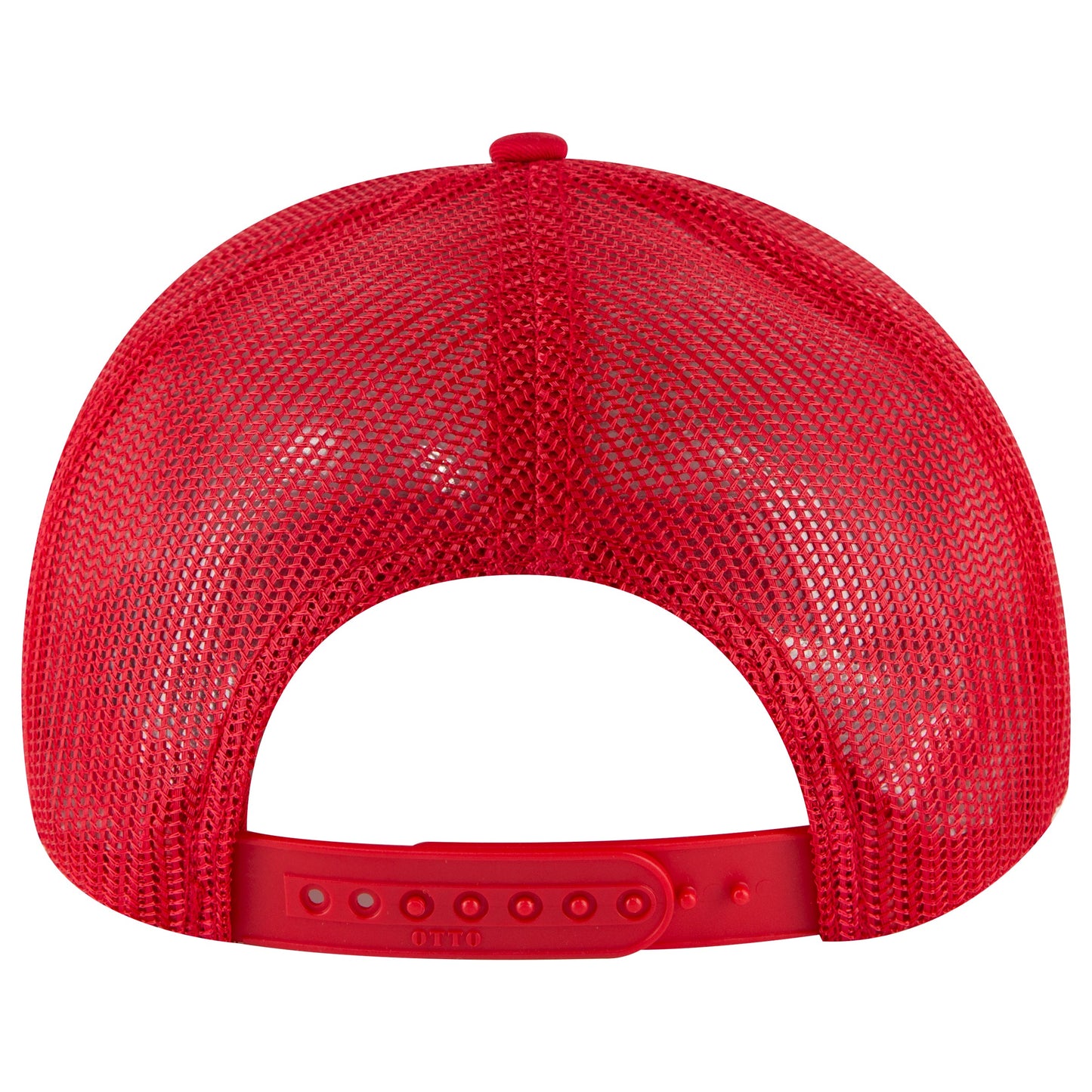 Otto Cap 112-1 6 Panel Mid Profile Mesh Back Trucker Cap