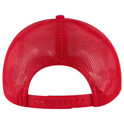 Otto Cap 112-1 6 Panel Mid Profile Mesh Back Trucker Cap