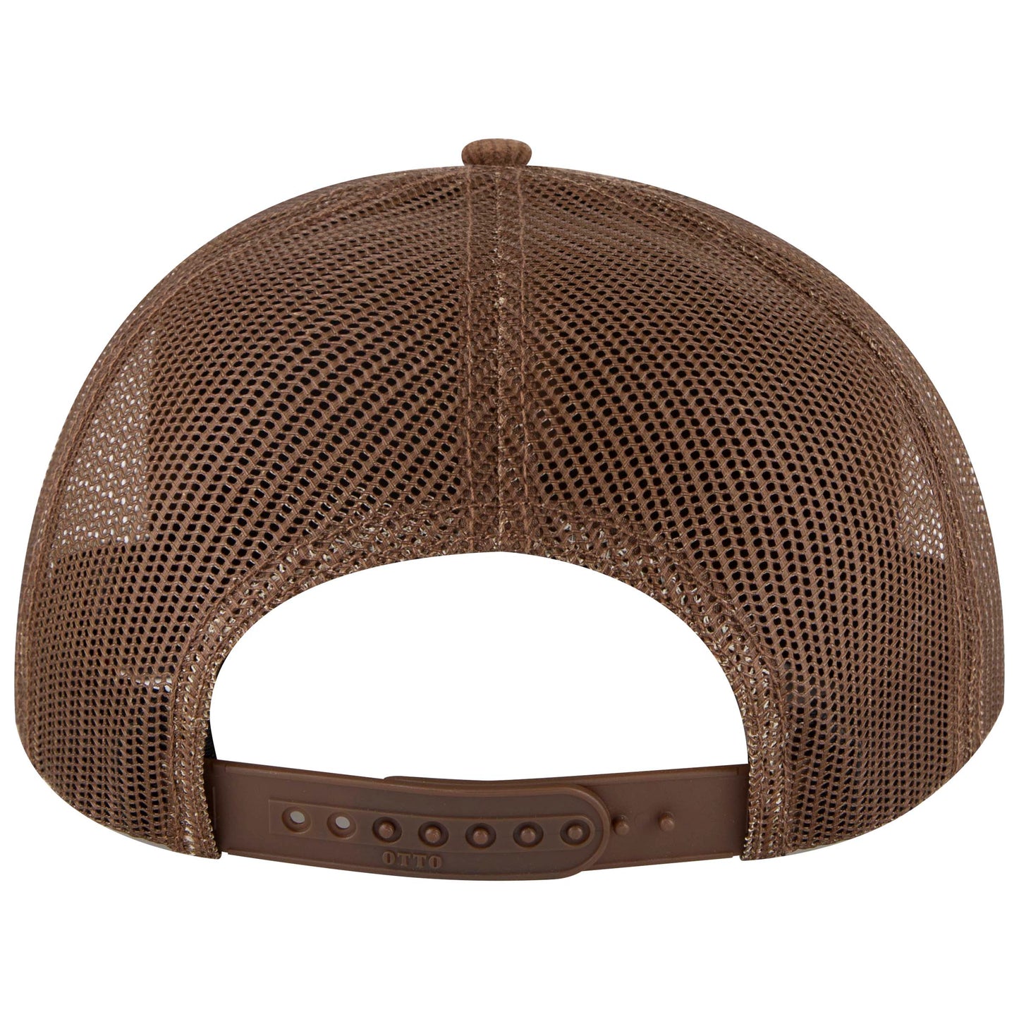 Otto Cap 112-1 6 Panel Mid Profile Mesh Back Trucker Cap