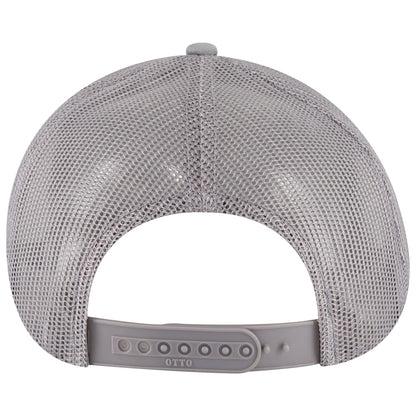 Otto Cap 112-1 6 Panel Mid Profile Mesh Back Trucker Cap