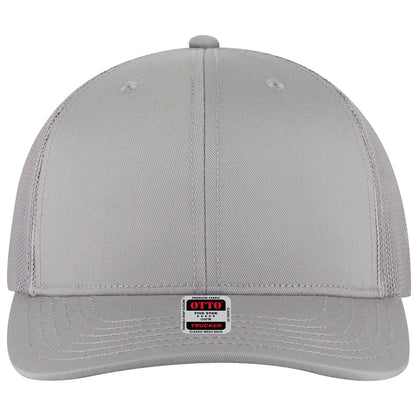 Otto Cap 112-1 6 Panel Mid Profile Mesh Back Trucker Cap