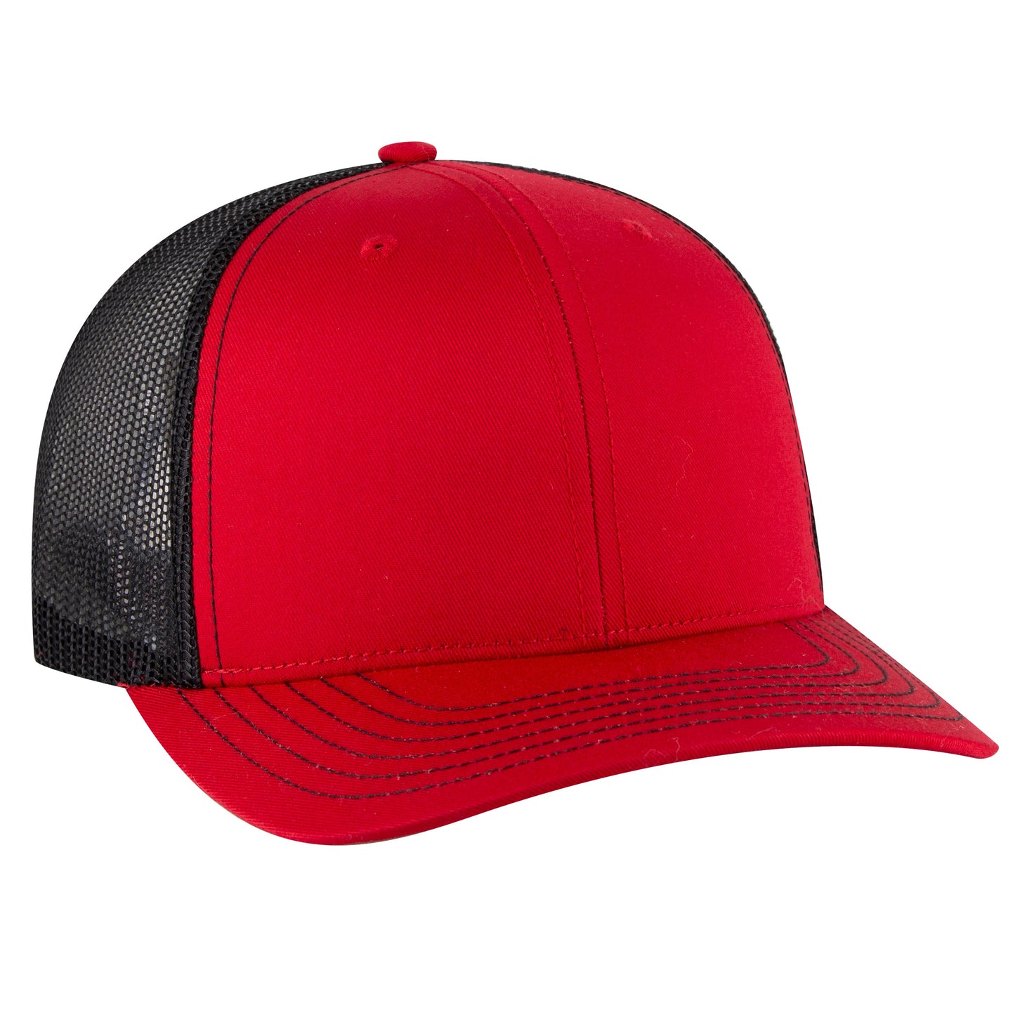 Otto Cap 112-1 6 Panel Mid Profile Mesh Back Trucker Cap