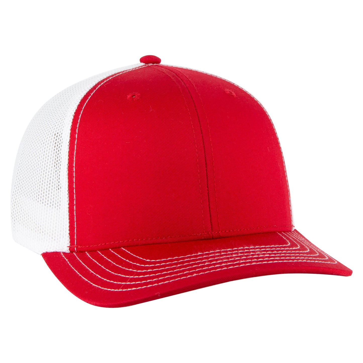 Otto Cap 112-1 6 Panel Mid Profile Mesh Back Trucker Cap