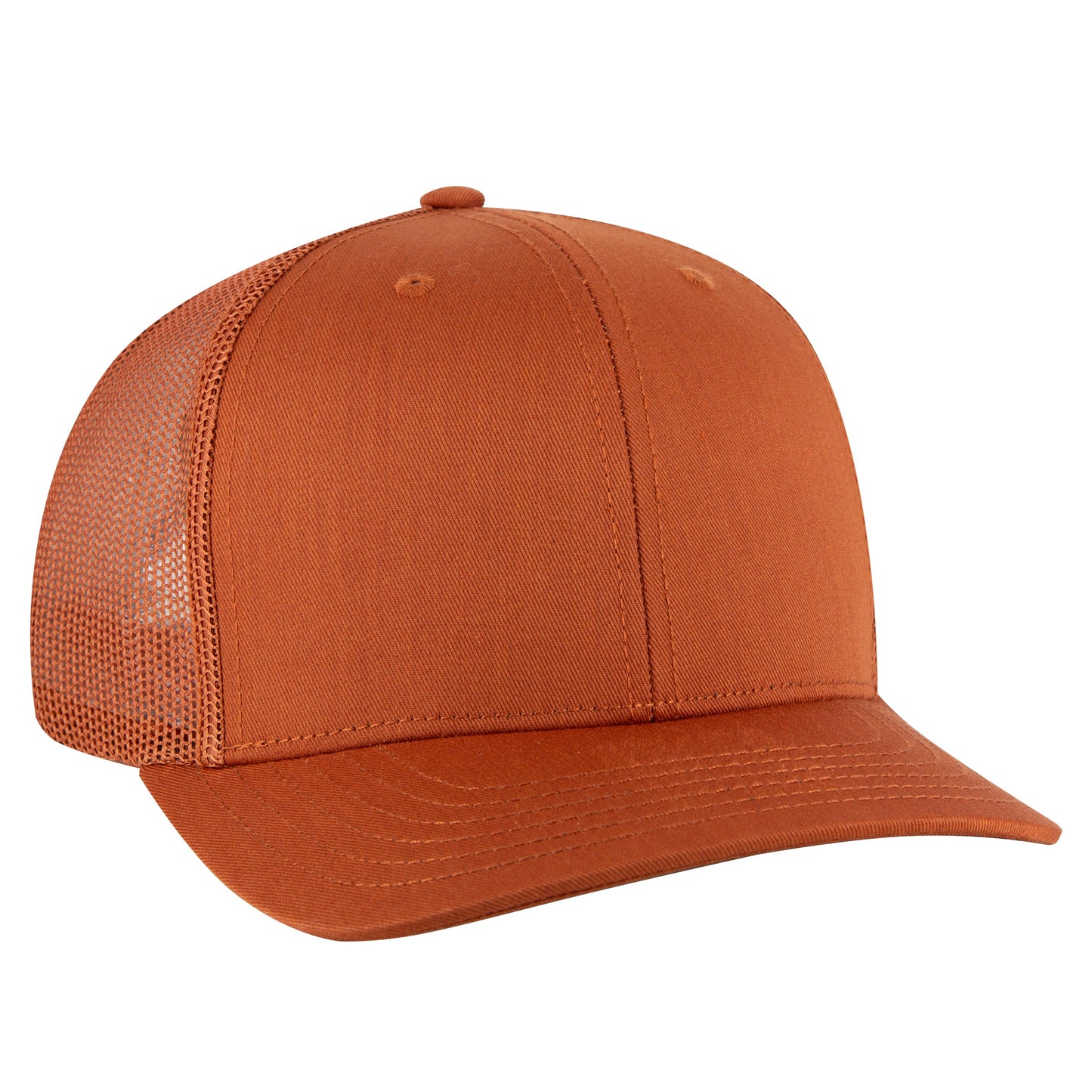 Otto Cap 112-1 6 Panel Mid Profile Mesh Back Trucker Cap
