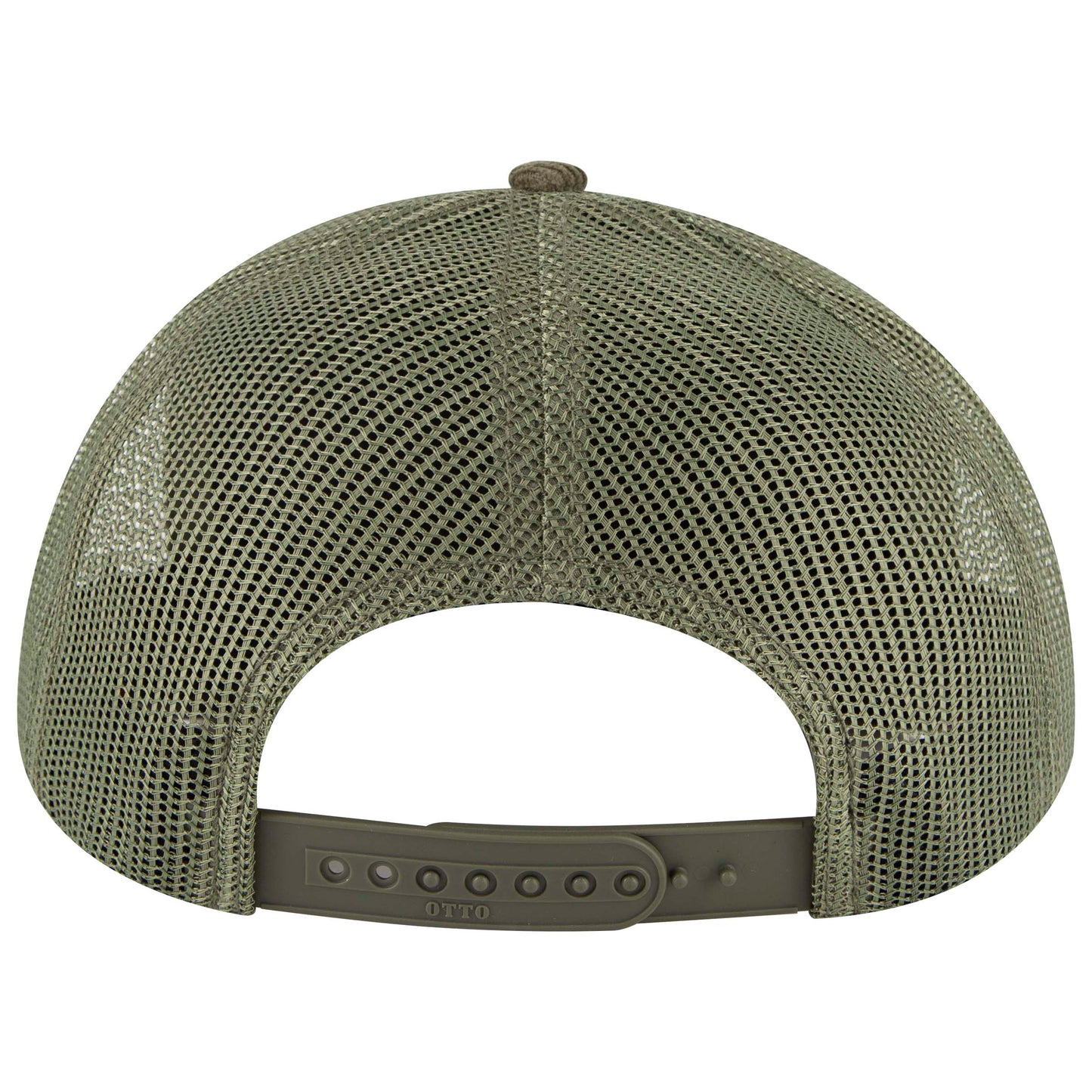 Otto Cap 112-1 6 Panel Mid Profile Mesh Back Trucker Cap
