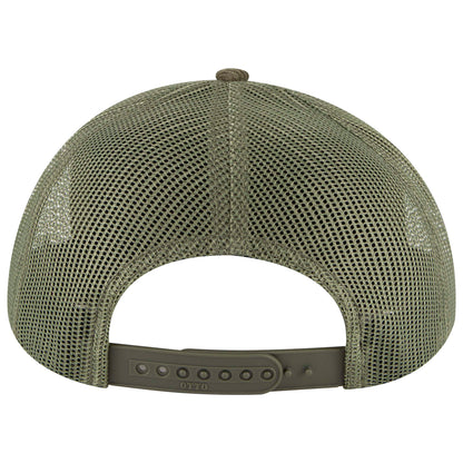 Otto Cap 112-1 6 Panel Mid Profile Mesh Back Trucker Cap