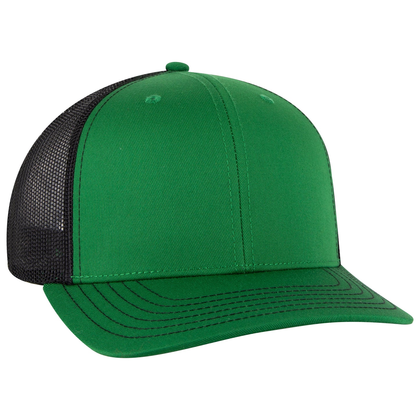 Otto Cap 112-1 6 Panel Mid Profile Mesh Back Trucker Cap