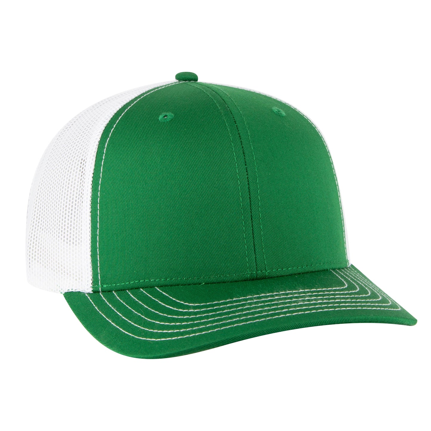 Otto Cap 112-1 6 Panel Mid Profile Mesh Back Trucker Cap