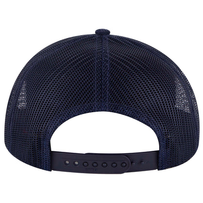 Otto Cap 112-1 6 Panel Mid Profile Mesh Back Trucker Cap