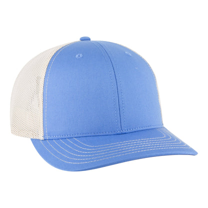 Otto Cap 112-1 6 Panel Mid Profile Mesh Back Trucker Cap